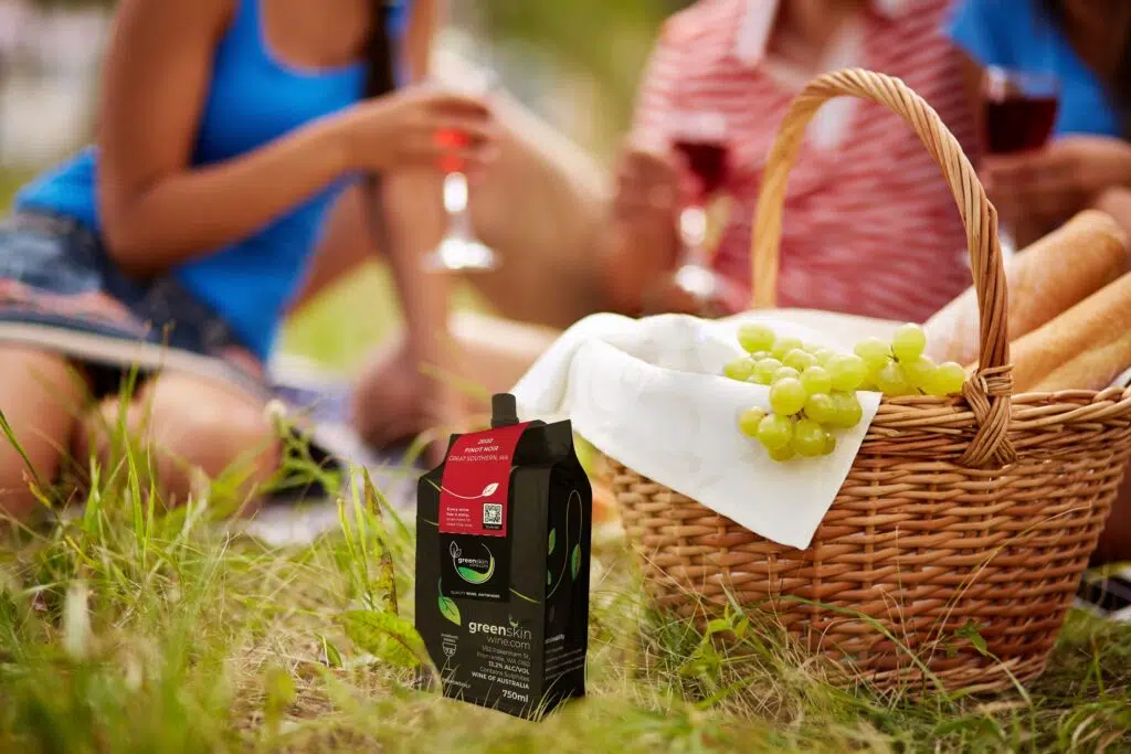 Greenskin Wine - perfect picnic wine