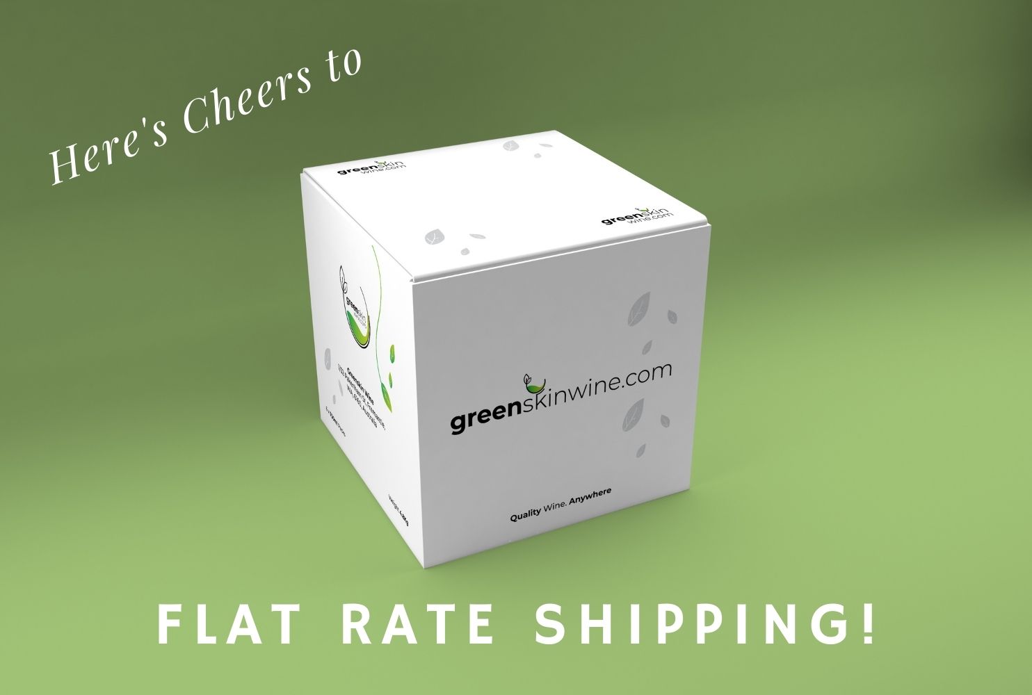 flat rate shipping Greenskin Wine