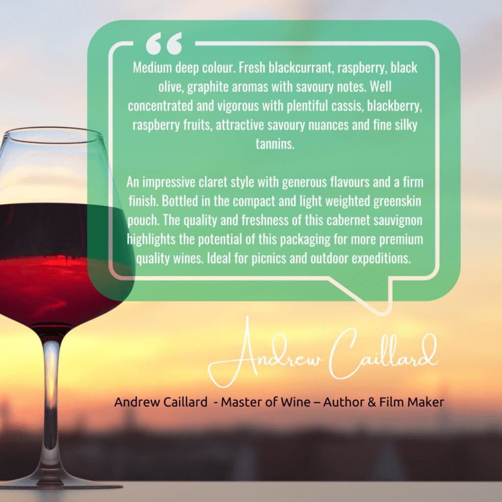 Andrew Caillard Greenskin Wine Cabernet Sauvignon Review