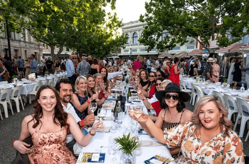 Fremantle Long Table Dinner 2022 - Greenskin Wine