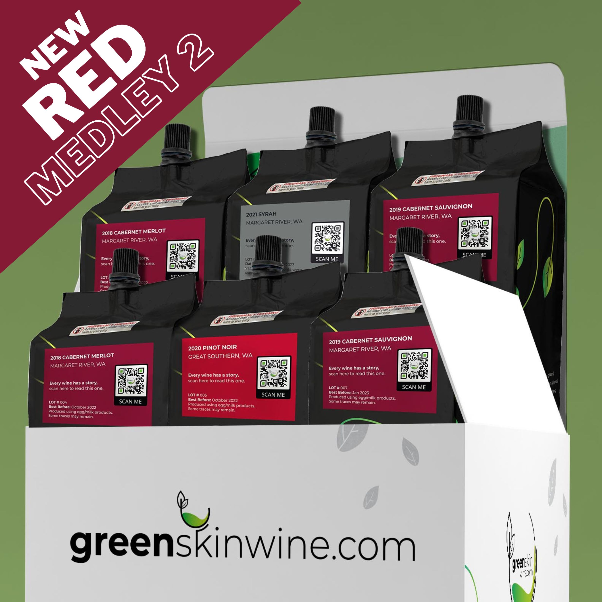 Greenskin Wine - Red Medley Collection 2