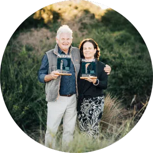 Mike Davies And Kim Mckee - Cofounders Greenskin Wine
