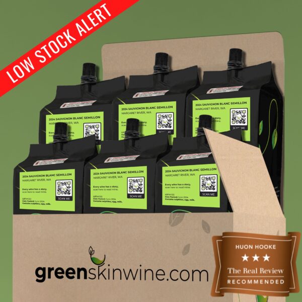 2024 - Sauvignon Blanc Semillon - Greenskin Wine - 6-pack - bronze medal winner - low stock
