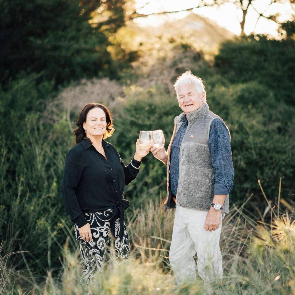 Mike Davies And Kim Mckee Founders Greenskin Wine