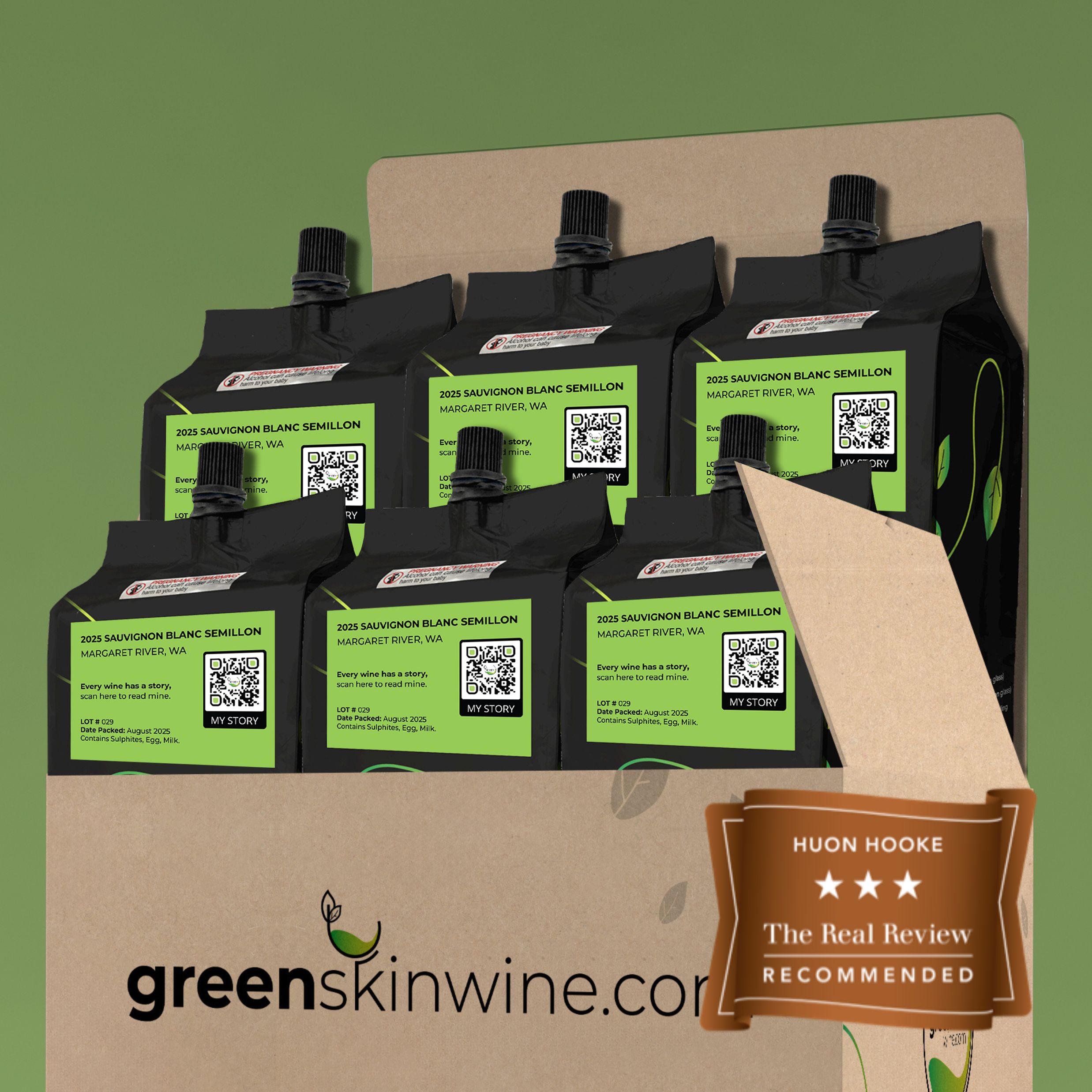 2025 Greenskin Wine Sauvignon Blanc Semillon - Bronze Medal