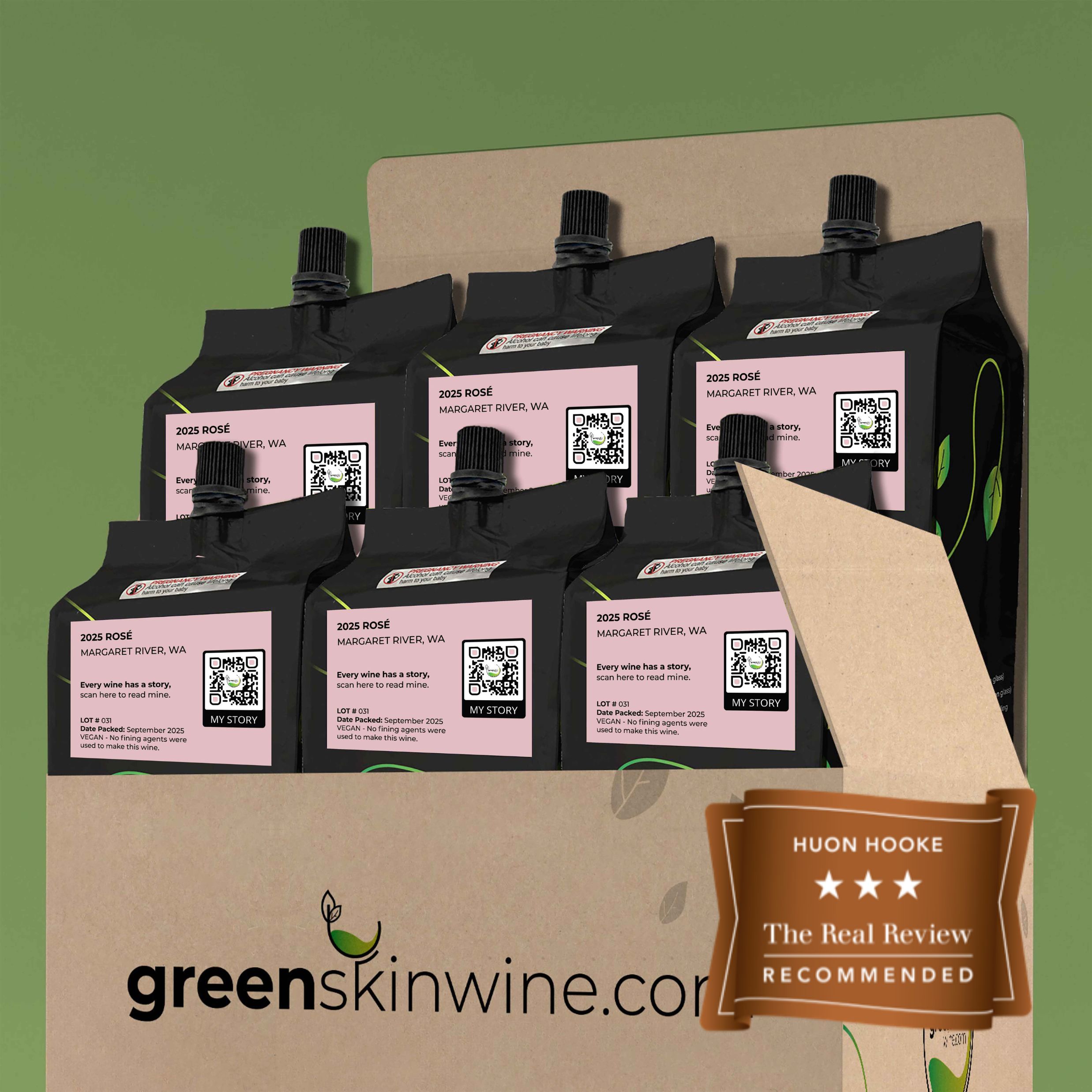 2025 Rose - Greenskin Wine In A Pouch