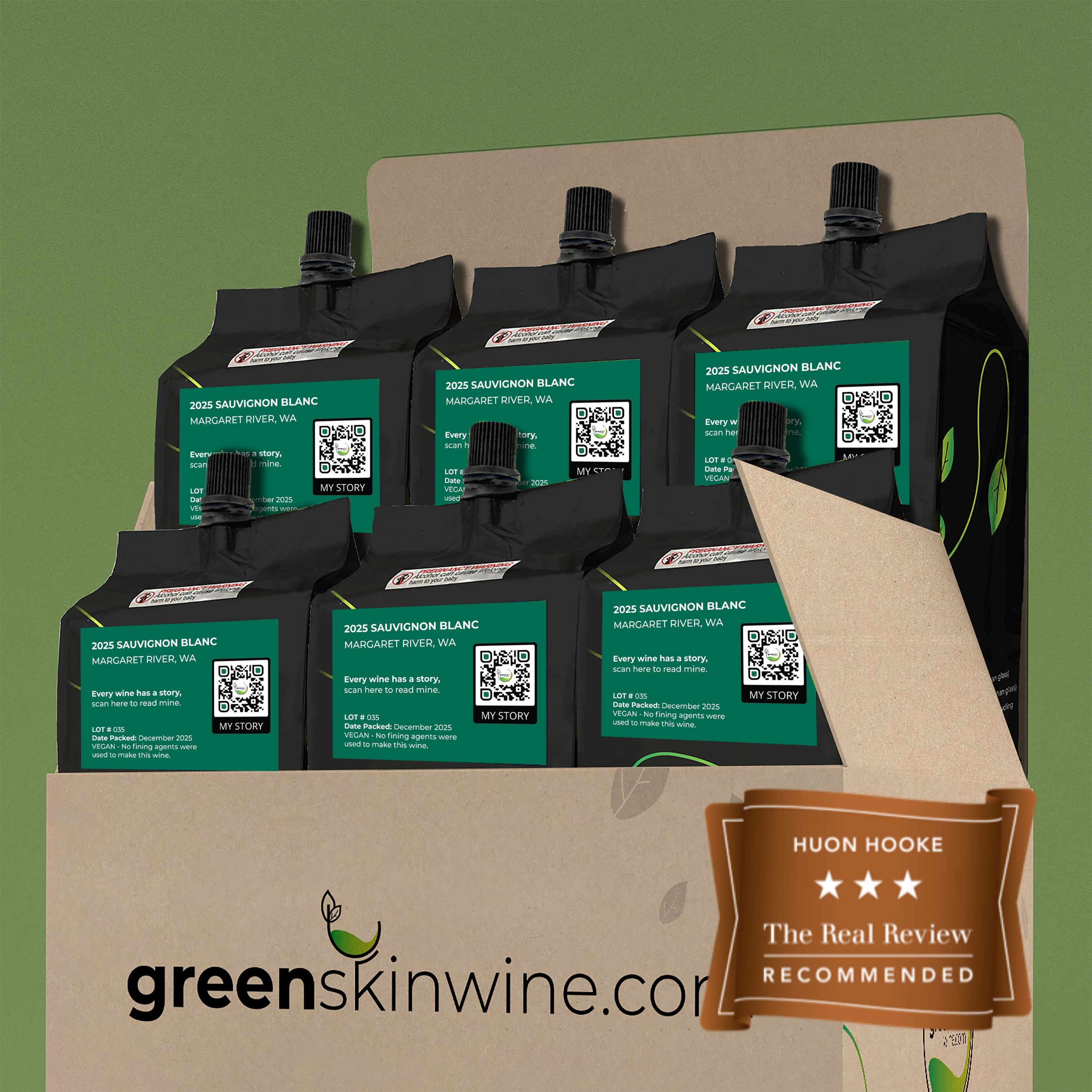 2025 Sauvignon Blanc - 6-Pack - Bronze Medal Huon Hooke
